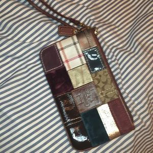 Coach Patchwork Clutch